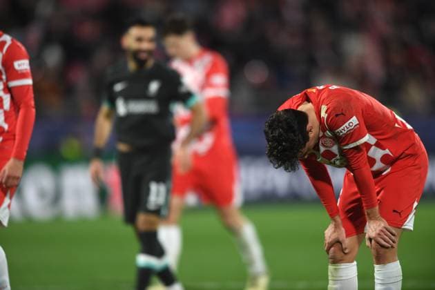GIRONA FC vs LIVERPOOL FC Montilivi Municipal Stadium. Girona. Dec 10,2024 GIRONA FC-LIVERPOOL FC Dec 10,2024 during the UEFA Champions League 2024 25 League Phase match between Girona FC and Liverpool FC at Montilivi Municipal Stadium in Girona, Spain. Girona ESP Copyright: xS.xRosx