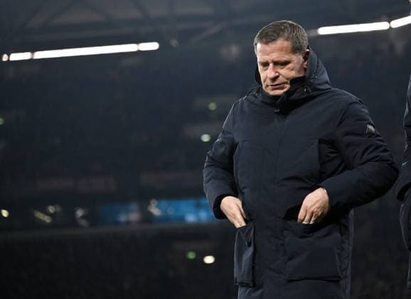 Max Eberl Vorstand Bayern München) 10.12.2024, Fussball UEFA Champions League 2024 25, 6. Spieltag in Gelsenkirchen, Schachtar Donezk - FC Bayern München 1:5 Gelsenkirchen Veltins Arena Nordrhein Westfalen Deutschland