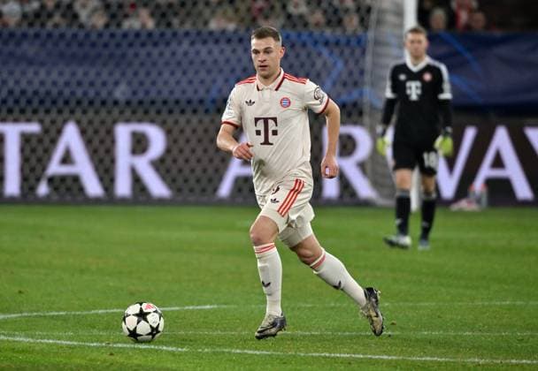 Joshua Kimmich (Bayern Muenchen) 10.12.2024, Fussball UEFA Champions League 2024 25, 6. Spieltag in Gelsenkirchen, Schachtar Donezk - FC Bayern München 1:5 Gelsenkirchen Veltins Arena Nordrhein Westfalen Deutschland