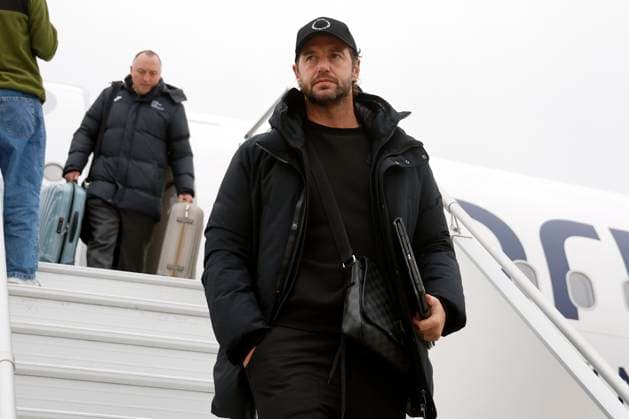 Slavia Praha v RSC Anderlecht - UEFA Europa League Media Activities 11 12 2024 PRAGUE, CZECH REPUBLIC - DECEMBER 11 : Renard Olivier CEO Sports of RSC Anderlecht pictured during arrival at the airport of Prague prior the UEFA Europa League 2024 25 League Phase MD6 match between Slavia Praha and RSC Anderlecht on December 11, 2024 in Prague, Czech Republic, 11 12 2024 Prague Czech Republic  Copyright: xJanxDexMeuleneirx