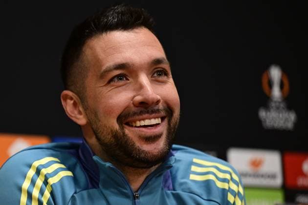 AMSTERDAM - Ajax coach Francesco Farioli during the press conference, PK, Pressekonferenz prior to the Europa League match against SS Lazio Roma at the Johan Cruijff ArenA on Dec. 11, 2024 in Amsterdam, Netherlands. ANP OLAF CRACK UEFA Europa League 2024 25 xVIxANPxSportx xxANPxIVx 515456887 originalFilename: 515456887.jpg