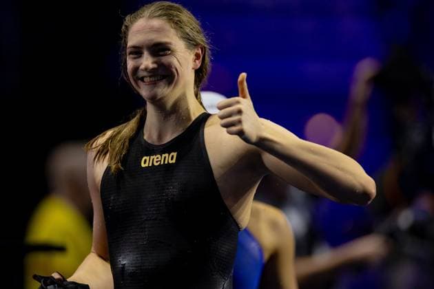 Sport Themen der Woche KW50 Sport Bilder des Tages Budapest Ungarn 11.12.2024: World Aquatics Short Course Championships 25m, Nina Holt, GER Foto Eibner Kleindl Budapest Ungarn 11.12.2024: World Aquatics Short Course Championships Budapest *** Budapest Hungary 11 12 2024 World Aquatics Short Course Championships 25m, Nina Holt, GER Photo Eibner Kleindl Budapest Hungary 11 12 2024 World Aquatics Short Course Championships Budapest Copyright: xEibner-Pressefotox xJoxKleindlx EP_akg