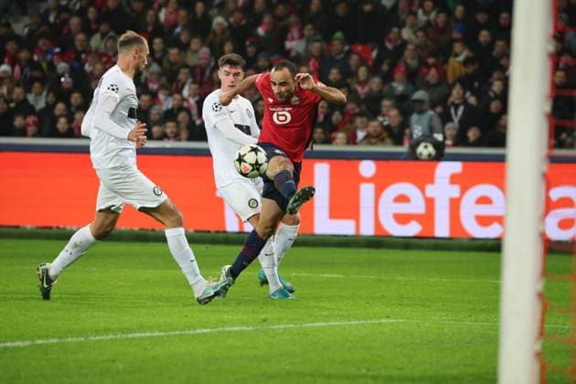 FOOTBALL : LOSC Lille vs Sturm Graz - Ligue des Champions - 11 12 2024 ISMAILY (LOSC lille) lors du match LOSC Lille vs Sturm Graz, Ligue des Champions, Decathlon Arena stade Pierre Mauroy Villeneuve d Ascq, le 11 dÃ cembre 2024 - photo Laurent Sanson PsnewZ  Copyright: xLaurentxSANSONx
