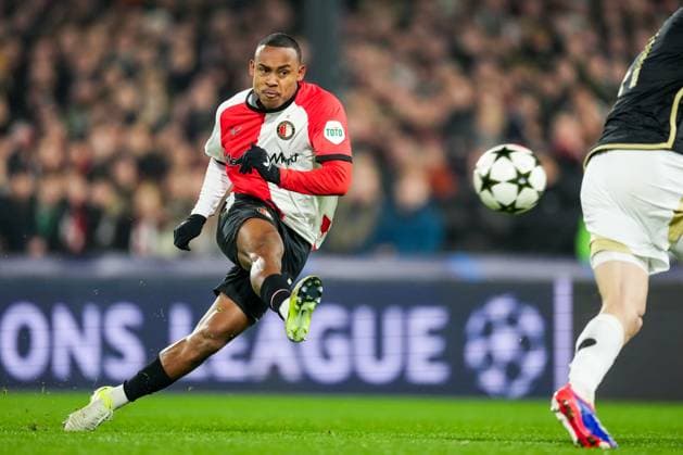 UEFA Champions League: Feyenoord v AC Sparta Praha Rotterdam - Igor Paixao of Feyenoord during the sixth round of new format of the Champions League 2024 2025. The match is set between Feyenoord and AC Sparta Praha at Stadion Feijenoord De Kuip on 11 December 2024 in Rotterdam, The Netherlands. Copyright: xTomxBodex