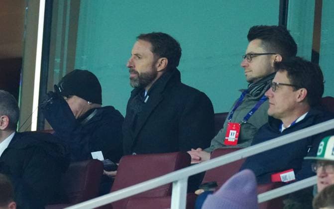 Gareth Southgate Arsenal v Monaco, UEFA Champions League, Group Stage, Football, Emirates Stadium, London, UK - 11 Dec 2024 EDITORIAL USE ONLY No use with unauthorised audio, video, data, fixture lists, club league logos or live services. Online in-match use limited to 120 images, no video emulation. No use in betting, games or single club league player publications. Copyright: xJavierxGarcia Shutterstockx 14984979s