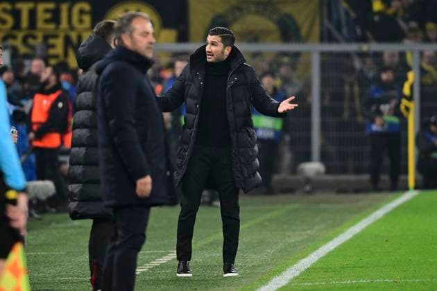 Cheftrainer Nuri Sahin (Borussia Dortmund), Borussia Dortmund vs. FC Barcelona, Barca , Fussball, Champions League, 6. Spieltag, 11.12.2024 Dortmund Nordrhein-Westfalen Deutschland