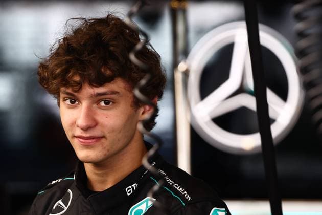 F1 Abu Dhabi Testing 2024 Andrea Kimi Antonelli during the Formula 1 post-season testing at Yas Marina Cicuit in Abu Dhabi, United Arab Emirates on December 10, 2024. Abu Dhabi United Arab Emirates  Copyright: xJakubxPorzyckix originalFilename:porzycki-f1abudha241210_npcte.jpg