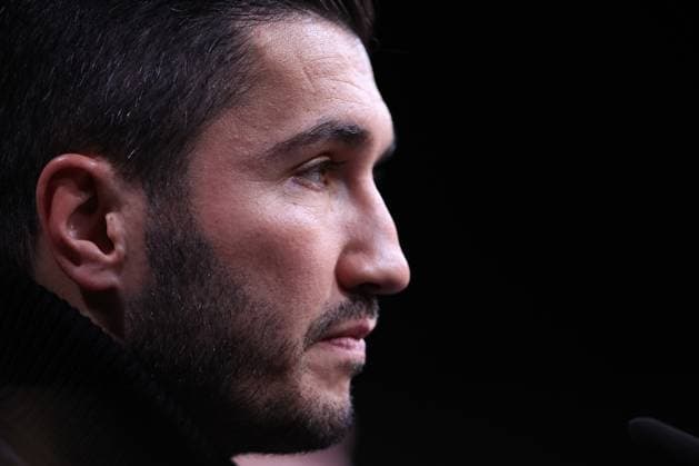 11.12.2024, UEFA Champions League, Borussia Dortmund - FC Barcelona, Barca 8. Spieltag, Signal Iduna Park, Saison 2024 2025: Pressekonferenz nach dem Spiel - Sichtlich enttäuscht Trainer Nuri Sahin (Cheftrainer BVB) Nordrhein-Westfalen Deutschland