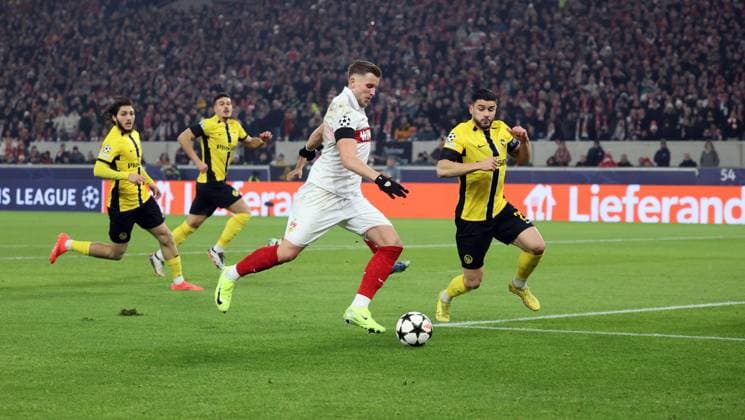 11.12.24 VfB Stuttgart - Young Boys Bern Deutschland, Stuttgart, 11.12.2024, Fussball, UEFA Champions League, VfB Stuttgart - Young Boys Bern: Ermedin Demirovic (VfB Stuttgart).