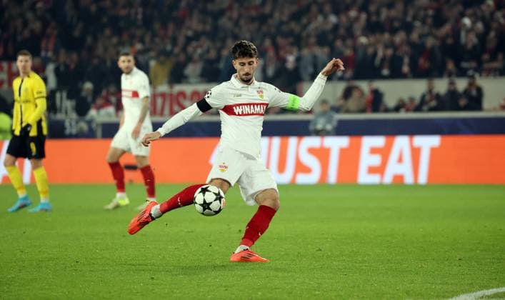 11.12.24 VfB Stuttgart - Young Boys Bern Deutschland, Stuttgart, 11.12.2024, Fussball, UEFA Champions League, VfB Stuttgart - Young Boys Bern: Atakan Karazor (VfB Stuttgart).