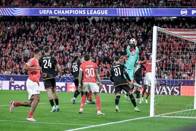 RECORD DATE NOT STATED Benfica x bologna champions league Lisbon Portugal Copyright: xIsidroxGomesx