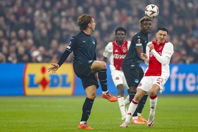 AMSTERDAM, 12-12-2024 , JohanCruyff Arena, Europa League Football, Ajax - Lazio Roma. Ajax player Steven Berghuis Ajax - Lazio Roma  x27001836x Copyright: