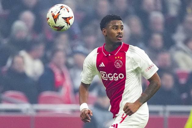 AMSTERDAM, 12-12-2024 , JohanCruyff Arena, Europa League Football, Ajax - Lazio Roma. Ajax player Jorrel Hato Ajax - Lazio Roma  x27001852x Copyright: