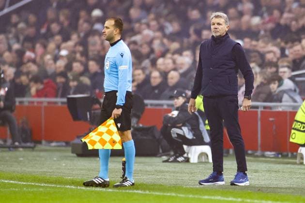 AMSTERDAM, 12-12-2024 , JohanCruyff Arena, Europa League Football, Ajax - Lazio Roma. Lazio Roma trainer coach Marco Baroni Ajax - Lazio Roma  x27001895x Copyright: