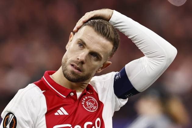 AMSTERDAM - Jordan Henderson of Ajax during the UEFA Europa League match between AFC Ajax Amsterdam and SS Lazio Roma at the Johan Cruijff ArenA on Dec. 12, 2024 in Amsterdam, Netherlands. ANP Hollandse Hoogte MAURICE VAN STEEN UEFA Europa League 2024 25 League Phase MD6 2024 25 xVIxANPxSportx xMauricexvanxSteenxIVx 515567176 originalFilename: 515567176.jpg