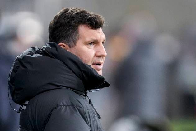 Andreas Schicker (Geschäftsführer Hoffenheim), Einzelbild, Einzelfoto, Aktion, Action, 12.12.2024, Sinsheim (Deutschland), Fussball, UEFA Europa League, Gruppenphase, TSG 1899 Hoffenheim - FCSB Bukarest, 12.12.2024, Sinsheim (Deutschland), Fussball, UEFA Europa League, Gruppenphase, TSG 1899 Hoffenheim - FCSB Bukarest, DFB DFL REGULATIONS PROHIBIT ANY USE OF PHOTOGRAPHS AS IMAGE SEQUENCES AND OR QUASI-VIDEO.