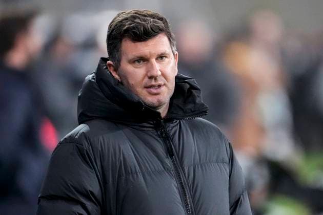 Andreas Schicker (Geschäftsführer Hoffenheim), Einzelbild, Einzelfoto, Aktion, Action, Porträt, Portrait, 12.12.2024, Sinsheim (Deutschland), Fussball, UEFA Europa League, Gruppenphase, TSG 1899 Hoffenheim - FCSB Bukarest, 12.12.2024, Sinsheim (Deutschland), Fussball, UEFA Europa League, Gruppenphase, TSG 1899 Hoffenheim - FCSB Bukarest, DFB DFL REGULATIONS PROHIBIT ANY USE OF PHOTOGRAPHS AS IMAGE SEQUENCES AND OR QUASI-VIDEO.
