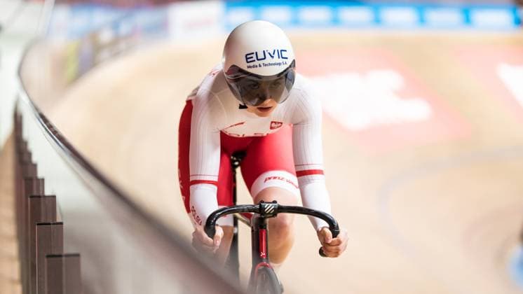 Radsport, Bahnrad, Track Cycling Challenge in Grenchen Track Cacling Challenge ; Grenchen, 13.12.2024 Petri Paulina (POL - Poland) Track Cacling Challenge in Grenchen, 13.12.2024 Copyright: xBEAUTIFULxSPORTS OlafxRellischx