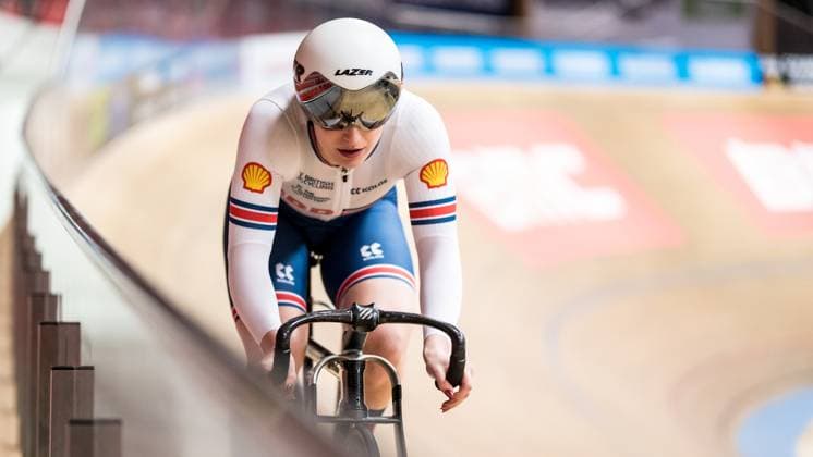Radsport, Bahnrad, Track Cycling Challenge in Grenchen Track Cacling Challenge ; Grenchen, 13.12.2024 Bell Lauren (GBR - Great Britain) Track Cacling Challenge in Grenchen, 13.12.2024 Copyright: xBEAUTIFULxSPORTS OlafxRellischx