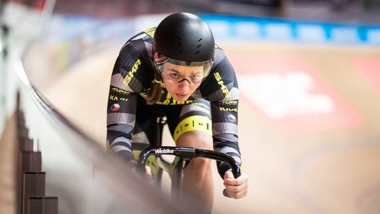 Track Cacling Challenge ; Grenchen, 13.12.2024 Jabornikova Anna (DUB - Dukla Brno) Track Cacling Challenge in Grenchen, 13.12.2024 Copyright: xBEAUTIFULxSPORTS OlafxRellischx