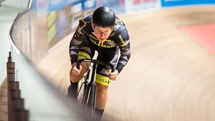 Radsport, Bahnrad, Track Cycling Challenge in Grenchen Track Cacling Challenge ; Grenchen, 13.12.2024 Jabornikova Anna (DUB - Dukla Brno) Track Cacling Challenge in Grenchen, 13.12.2024 Copyright: xBEAUTIFULxSPORTS OlafxRellischx