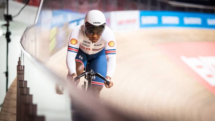 Track Cacling Challenge ; Grenchen, 13.12.2024 Parris-Smith Rhianna (GBR - Great Britain) Track Cacling Challenge in Grenchen, 13.12.2024 Copyright: xBEAUTIFULxSPORTS OlafxRellischx