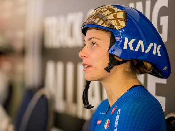 Track Cacling Challenge ; Grenchen, 13.12.2024 Vece Miriam (ITA - Italy) Track Cacling Challenge in Grenchen, 13.12.2024 Copyright: xBEAUTIFULxSPORTS OlafxRellischx