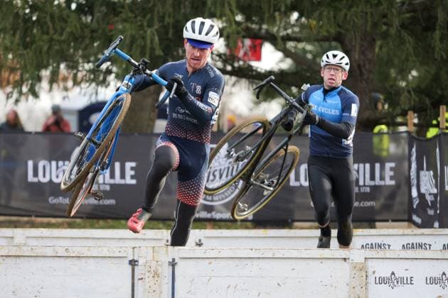 2024 USA Cycling Cyclocross National Championships Riders compete in the 2024 USA Cycling Cyclocross National Championships bicycle race in Louisville, Kentucky, on December 13, 2024. Louisville Kentucky United States  Copyright: xJasonxWhitmanx originalFilename:whitman-2024cycl241213_nps7M.jpg