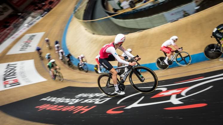 Track Cacling Challenge ; Grenchen, 13.12.2024 Leu Lorena (MAX - Maxx Solar Rose Women Racing, 68) Track Cacling Challenge in Grenchen, 13.12.2024 Copyright: xBEAUTIFULxSPORTS OlafxRellischx