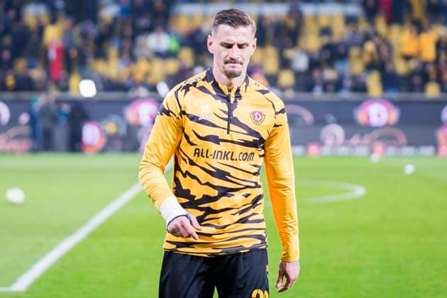13.12.2024, xomx, Fussball 3.Liga, Dynamo Dresden - SV Waldhof Mannheim emspor, v.l. Stefan Kutschke (Dynamo Dresden). Portrait, Portraet, (DFL DFB REGULATIONS PROHIBIT ANY USE OF PHOTOGRAPHS as IMAGE SEQUENCES and or QUASI-VIDEO) Dresden