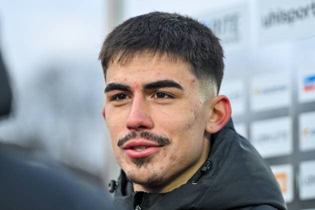 GER, 2. BL, SSV Ulm 1846 vs Hamburger SV 14.12.2024, Donaustadion, Ulm, GER, 2. BL, SSV Ulm 1846 vs Hamburger SV, im Bild Aaron Keller (SSV Ulm, 16)