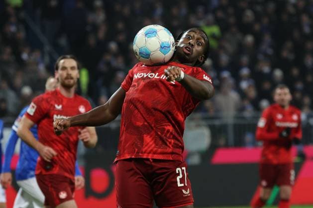 2024.12.14 xJFAx 2.Bundesliga SV Darmstadt 98 - 1.FC Kaiserslautern v.l., Frank Ronstadt (1.FC Kaiserslautern) (DFL DFB REGULATIONS PROHIBIT ANY USE OF PHOTOGRAPHS as IMAGE SEQUENCES and or QUASI-VIDEO)