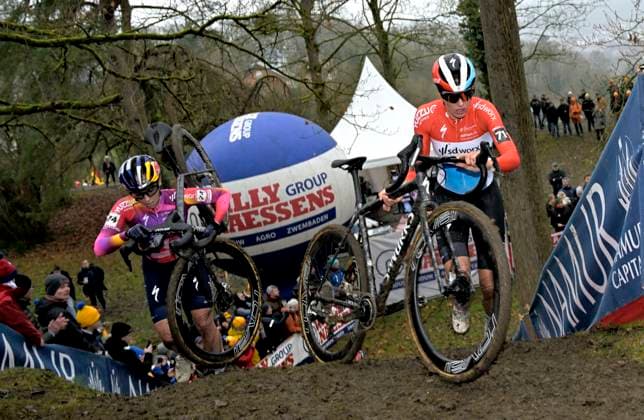 UCI Cyclocross World Cup series 2024-2025 in Namur NAMUR, BELGIUM - DECEMBER 15 : Schreiber Marie (LUX) of Sd Worx during the 4th leg of the UCI Cyclocross World Cup series 2024-2025 in Namur, Belgium, 15 12 2024 Namur Belgium  Copyright: xSesx
