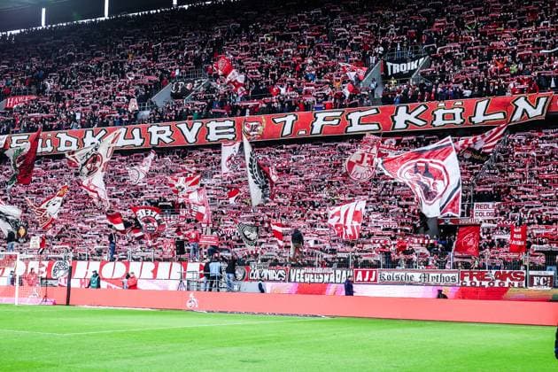 Fussball, 2.Bundesliga Saison 2024 2025 16.Spieltag 1.FC Köln - 1.FC Nürnberg 15.12.2024, RheinEnergieSTADION Fans 1.FC Köln Köln RheinEnergieSTADION Nordrhein-Westfahlen Deutschland