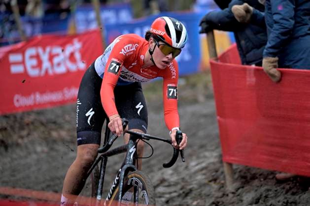 UCI Cyclocross World Cup series 2024-2025 in Namur NAMUR, BELGIUM - DECEMBER 15 : Schreiber Marie (LUX) of Sd Worx during the 4th leg of the UCI Cyclocross World Cup series 2024-2025 in Namur, Belgium, 15 12 2024 Namur Belgium  Copyright: xSesx