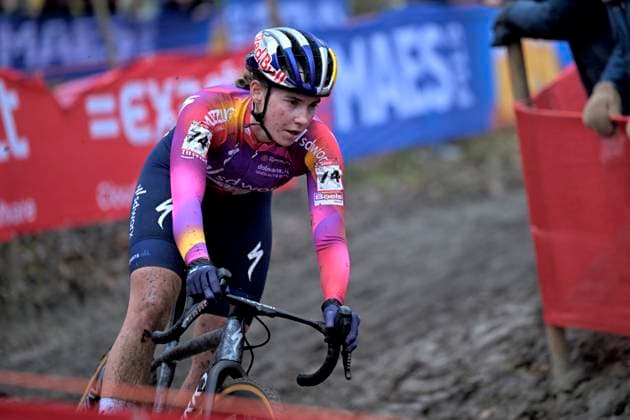 UCI Cyclocross World Cup series 2024-2025 in Namur NAMUR, BELGIUM - DECEMBER 15 : Vas Kata Blanka (HUN) of Sd Worx during the 4th leg of the UCI Cyclocross World Cup series 2024-2025 in Namur, Belgium, 15 12 2024 Namur Belgium  Copyright: xSesx