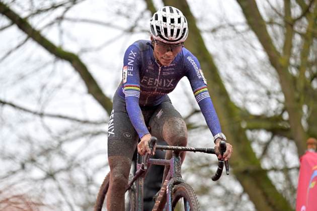 UCI Cyclocross World Cup series 2024-2025 in Namur NAMUR, BELGIUM - DECEMBER 15 : Alvarado Ceylin Del Carmen (NED) of Alpecin-Deceuninck during the 4th leg of the UCI Cyclocross World Cup series 2024-2025 in Namur, Belgium, 15 12 2024 Namur Belgium  Copyright: xSesx