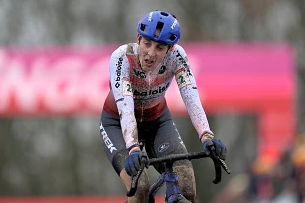 UCI Cyclocross World Cup series 2024-2025 in Namur NAMUR, BELGIUM - DECEMBER 15 : Brand Lucinda (NED) of Baloise Trek Lions during the 4th leg of the UCI Cyclocross World Cup series 2024-2025 in Namur, Belgium, 15 12 2024 Namur Belgium  Copyright: xSesx