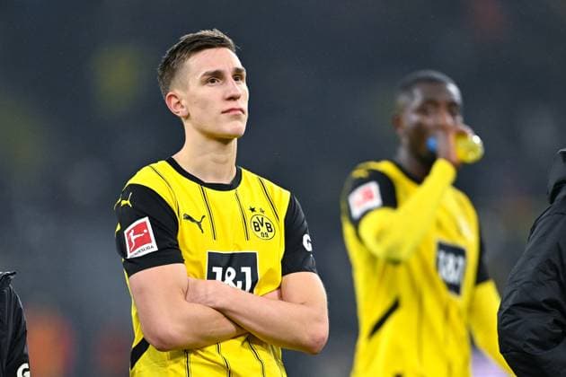 15.12.2024, Fussball, Bundesliga, 14. Spieltag Saison 2024 2025, Borussia Dortmund - TSG Hoffenheim, Nico Schlotterbeck (Borussia Dortmund) xRHR-FOTO TKx *** 15 12 2024, Football, Bundesliga, 14 Matchday Season 2024 2025, Borussia Dortmund TSG Hoffenheim, Nico Schlotterbeck Borussia Dortmund xRHR PHOTO TKx Copyright: RHR-FOTOx RHR-FOTO TK