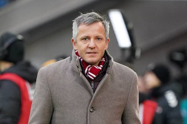 Fussball, 2 BL Saison 2024 2025, 1.FC Köln vs FC Nürnberg 15.12.2024, Rheinenergiestadion Köln, Philipp Türoff Geschäftsführer 1.FC Köln, Aktion, Einzelbild *** Football, 2 BL Season 2024 2025, 1 FC Köln vs FC Nürnberg 15 12 2024, Rheinenergiestadion Köln, Philipp Türoff Managing Director 1 FC Köln, Action, Single image