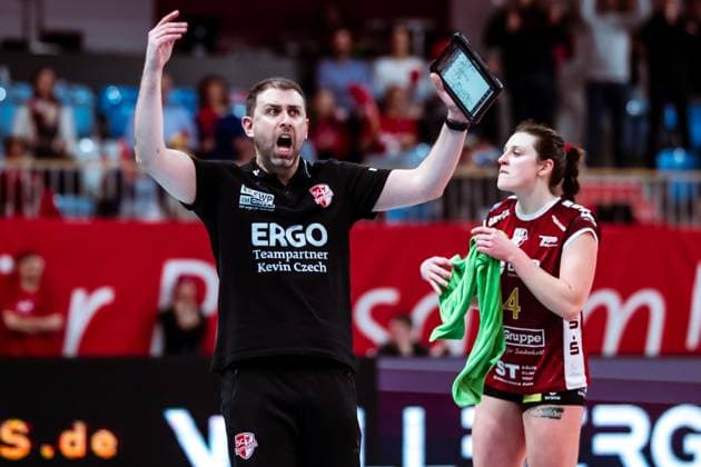 DVV-Pokal Halbfinale; SC Potsdam - Dresdner SC; 18.12.2024 DVV-Pokal Halbfinale; SC Potsdam - Dresdner SC; 18.12.2024 Copyright: xBEAUTIFULxSPORTS NicolxMarschallx