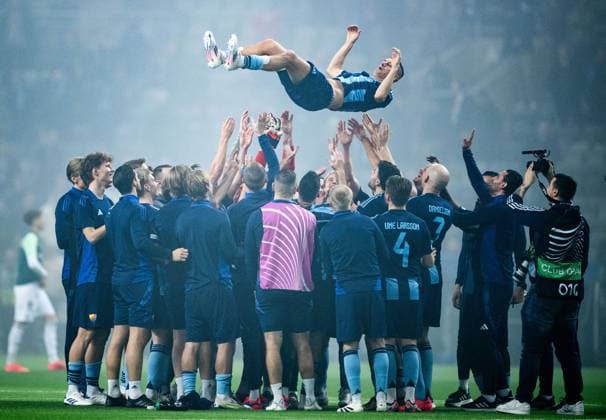 Sport Themen der Woche KW51 241219 Haris Radetinac of Djurgarden after the UEFA Conference League match between Djurgarden and Legia Warszawa on December 19, 2024 in Stockholm. Photo: Jesper Zerman BILDBYRAN kod JZ SD0048 fotboll football soccer fotball uefa conference league conference league djurgarden legia warszawa bbeng *** 241219 Haris Radetinac of Djurgarden after the UEFA Conference League match between Djurgarden and Legia Warszawa on December 19, 2024 in Stockholm Photo Jesper Zerman BILDBYRAN kod JZ SD0048 fotboll football soccer fotball uefa conference league conference league djurgarden legia warszawa bbeng  Copyright: JESPERxZERMAN BB241219JZ105