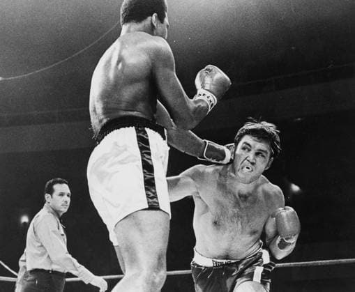 October 1,1966: Atlanta, Georgia, United States: MUHAMMED ALI is back in the ring after three and a half years of inactivity, he will face JERRY QUARRY on Monday in Atlanta, Georgia, the only white heavyweight boxer of real class International. Muhammed Ali is 28 years old, has a beautiful young wife, Belinda and three adorable little girls. He may have to go to prison for five years if his appeal is rejected by the Supreme Court, because he had refused to go fight in Vietnam: (A Credit Image: ZUMA Press Wire) Atlanta U.S. - ZUMAk09_ 19661001_jtc_k09_820 Copyright: xKeystonexPressxAgencyx
