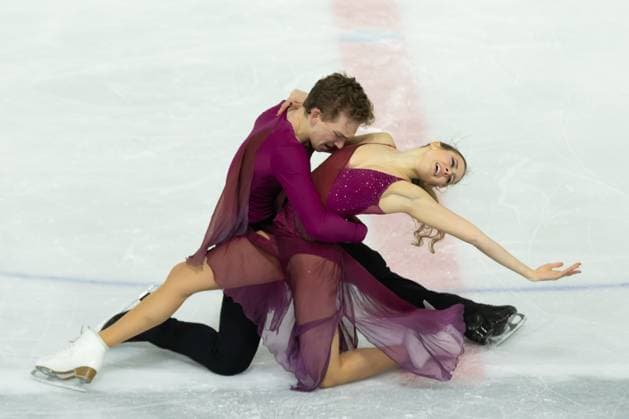 Sport Themen der Woche KW51 Sport Bilder des Tages Noemi Maria TALI Noah Elias LAFORNARA (Icelab) during Italian Championship of Ficure Skating at Acinque Ice Arena, Varese, Italy on December 20, 2024 during Campionati Italiani Assoluti Figure skating, Eiskunstlauf Ice Skating competition in Varese, Italy, December 20 2024  Copyright: xValerioxOrigo IPAxSportx xipa-agency.netx xx IPA_52530443 IPA_Agency_IPA52530443