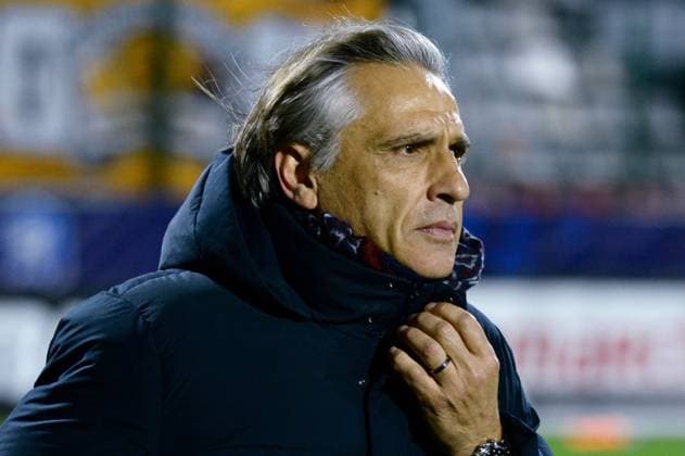 FOOTBALL : Rouen vs Lille - Coupe de France - 20 12 2024 Regis Brouard ( coach Rouen ) headshot during the French Cup match between FC Rouen and Lille OSC at Stade Robert Diochon on December 20, 2024 in Rouen, France. ( Photo by Dante Badano PsnewZ ) - RouenFrance  Copyright: xDantexBadanox