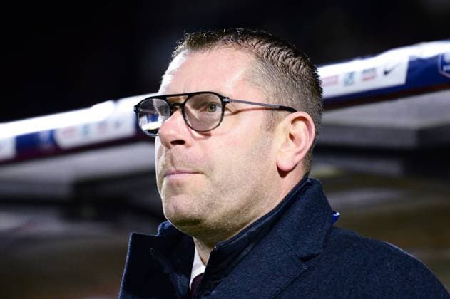 FOOTBALL : Rouen vs Lille - Coupe de France - 20 12 2024 Sylvain Armand ( manager Lille ) during the French Cup match between FC Rouen and Lille OSC at Stade Robert Diochon on December 20, 2024 in Rouen, France. ( Photo by Dante Badano PsnewZ ) - RouenFrance  Copyright: xDantexBadanox