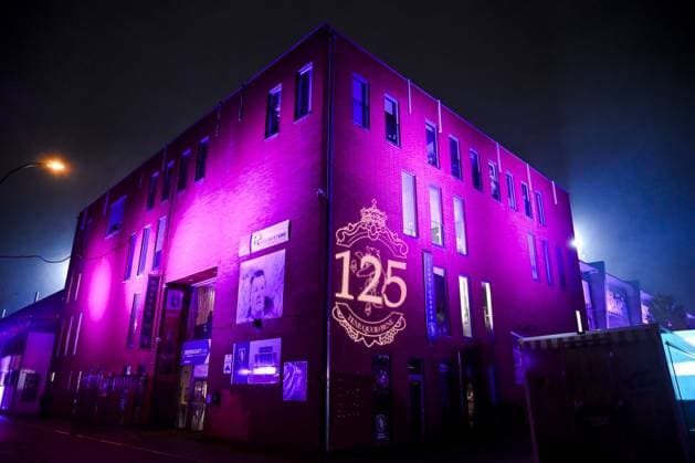 Sport Themen der Woche KW51 Sport Bilder des Tages The entrance of Beerschot s t Kiel Olympisch Stadion stadium pictured before a soccer match between Beerschot VA and KV Kortrijk, Saturday 21 December 2024 in Antwerp, on day 19 of the 2024-2025 season of the Jupiler Pro League first division of the Belgian championship. TOM GOYVAERTS TomxGoyvaerts  x108956446x