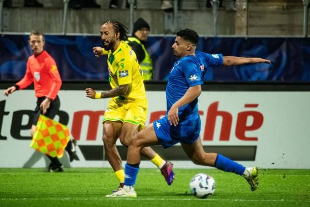 FOOTBALL : Drancy vs FC Nantes - Coupe de France - 32e de Finale - 21 12 2024 Sorba Thomas (FC NANTES) Saint OuenFrance  Copyright: xBaptistexAutissierx