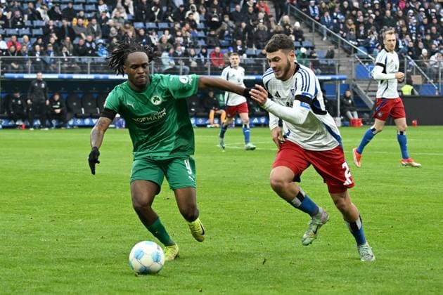 Fussballl I Männer I Saison 2024 2025 I 2. Bundesliga I 17. Spieltag I Hamburger SV - SpVgg Greuther Fürth I 21.12.2024 Hamburg Hamburg Deutschland