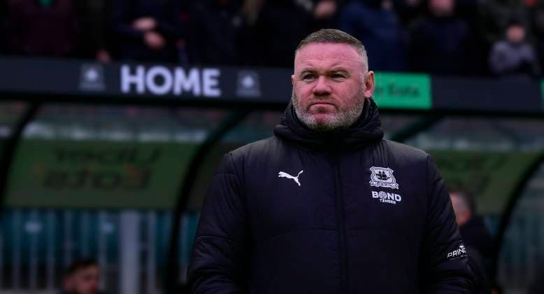 Plymouth Argyle v Middlesbrough, Plymouth, UK - 21 Dec 2024 Wayne Rooney, Head Coach of Plymouth Argyle during the Championship match between Plymouth Argyle and Middlesbrough on 21st December 2024, Home Park, Plymouth, Devon - Plymouth Home Park Devon England Copyright: xPhilxMingo PPAUKx PPA-155814